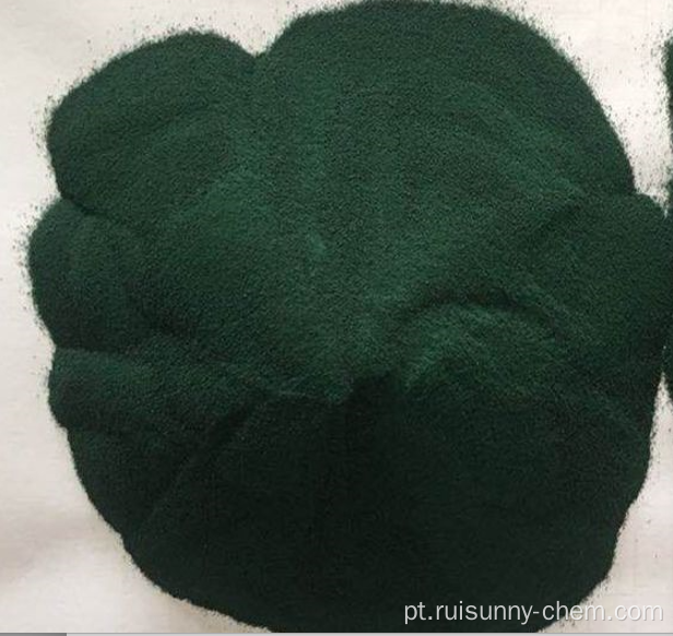 Agente de bronzeamento cromo verde em pó de sulfato cromo básico