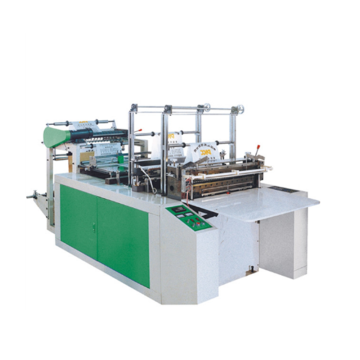 Plastic Biodegradable T-Shirt Shopping Bag Making Machine: Price and Flat-Open Machine Options