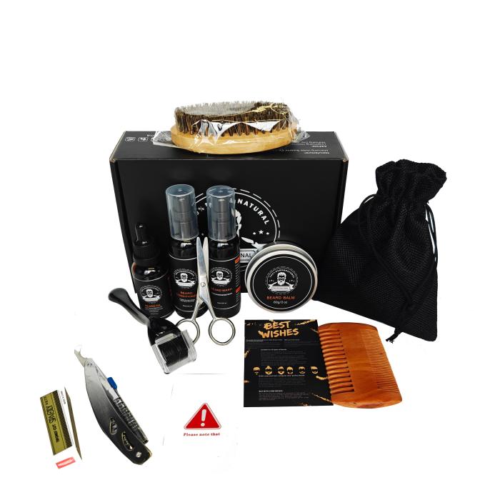 11 PieceS Set Barba y Nariz Set Set