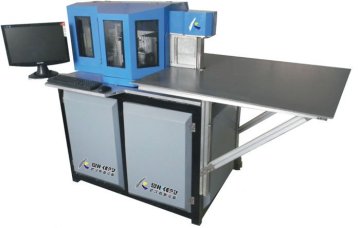 0.05mm Precision Galvanized Sheet Automatic Cnc Slotting And Bending Machine 600kg Pit