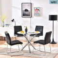 Table basse de conception moderne de style simple