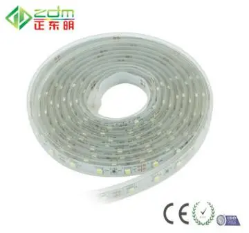White PCB SMD5050 LED Strip Pure White IP67 Waterproof