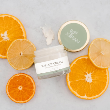 Private Label Fragrance-Free Whipped Tallow Face Cream for Sensitive Skin