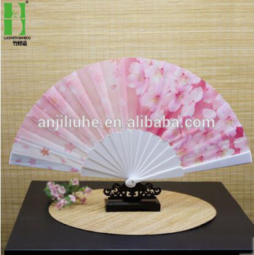 Lady plastic solid plastic portable handheld fan