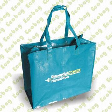 Recycled Woven PP Beach Bag, Measures 35 x 40 x 20cm