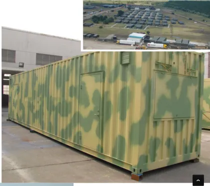 The United Nations Camp Army Camp Container