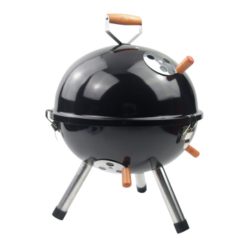 portable easy assembly char boil BBQ grill
