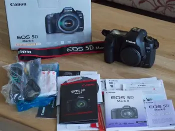 Canon EOS 5D Mark II digital SLR camera with Canon EF 24-105mm IS lens