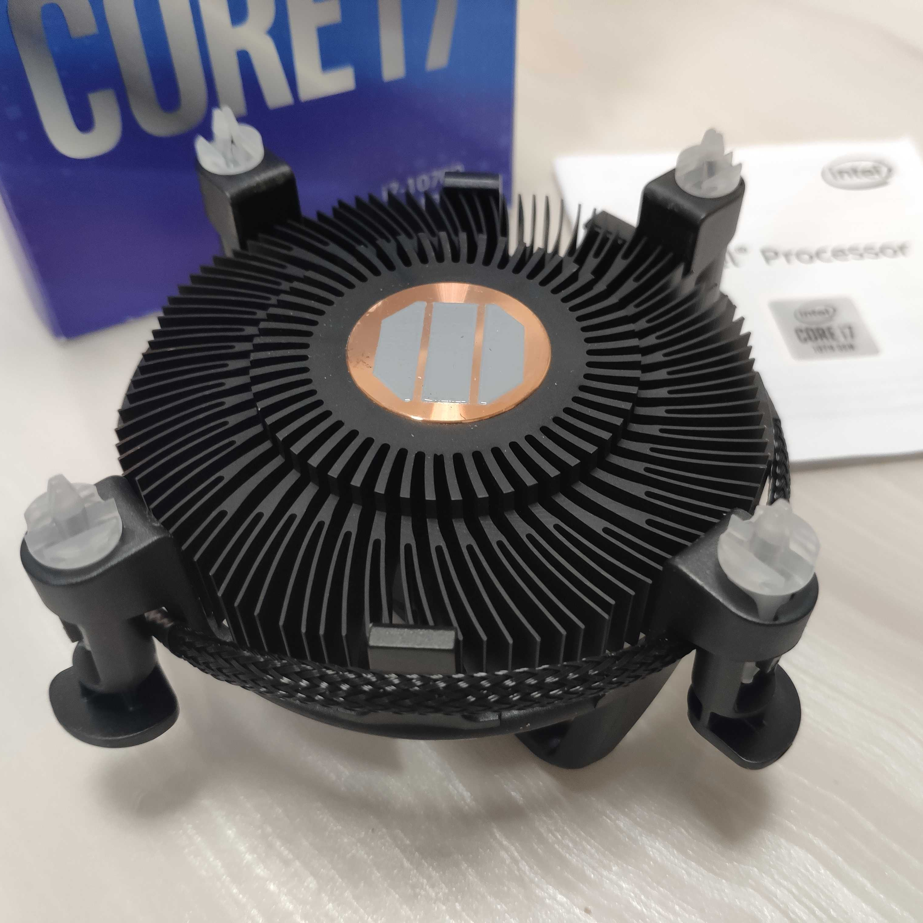 Intel Original Copper Core Radiator Fan For 10th Generation Lga1200 ...