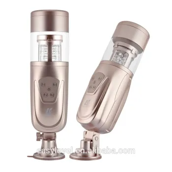 Automatic Telescopic And Rotary Luxurious Hand Free Sex Product Vagina Masturbation Cup