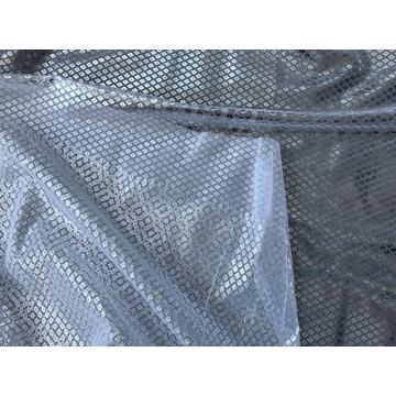 Tissu de maille 100% polyester 50gsm pour vêtement