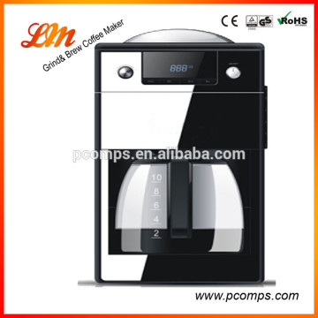 2015 Latest Design 10 Cups 2 in 1 Coffee Maker with Pause Function