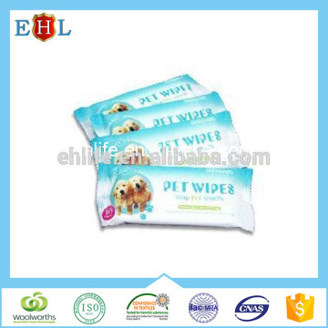 New style GMPC certified Private label Cat antibacterial pet wipes