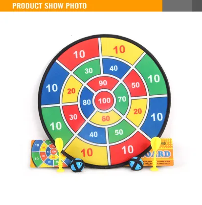 Interesting target game toy velcro dart game