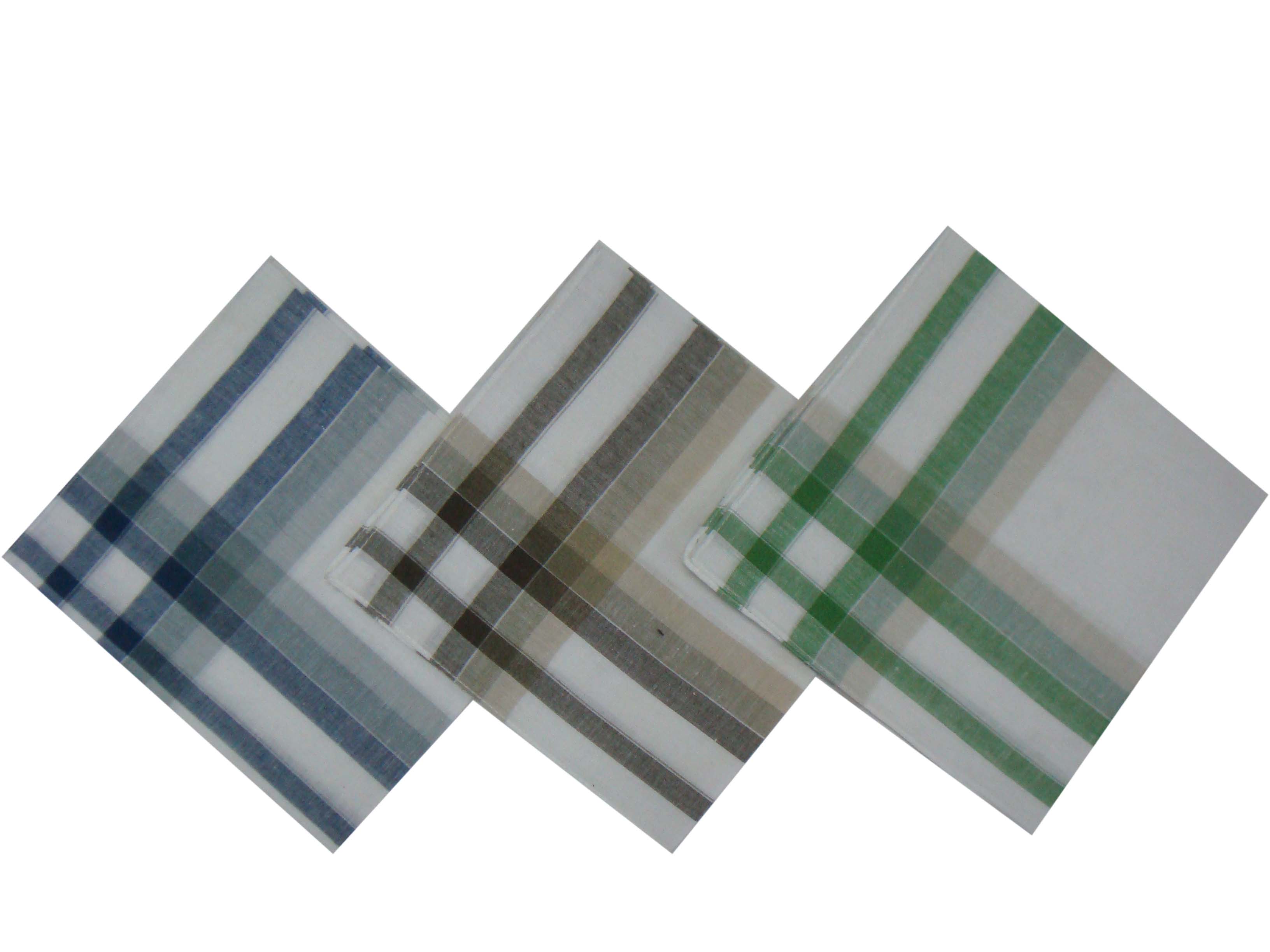 100% Cotton Jacquard Woven Mens Handkerchief