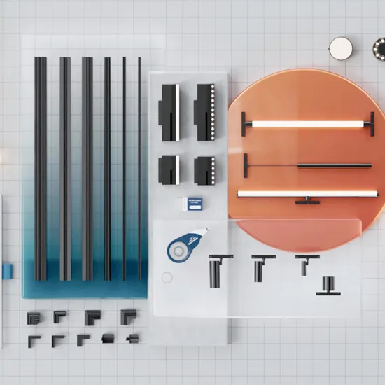 Smart 2.4G Tuya Bluetooth Magnetic LED Track Light System DC24V 5W-12W