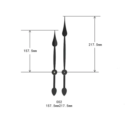 Large Clock Hands and Needles for Wall Clocks
