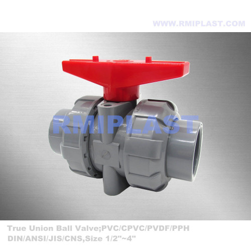 CPVC True Union Ball Valve pour les produits chimiques