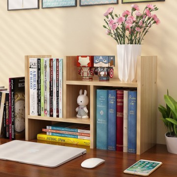 White Collection Wooden Mini Bookcase