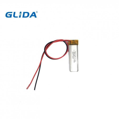 lithium iron battery 601235 3.7V 200mah Beauty instrument
