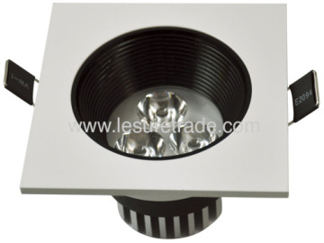 LED downlight Piazza lampada 1wx3 Led luce di soffitto