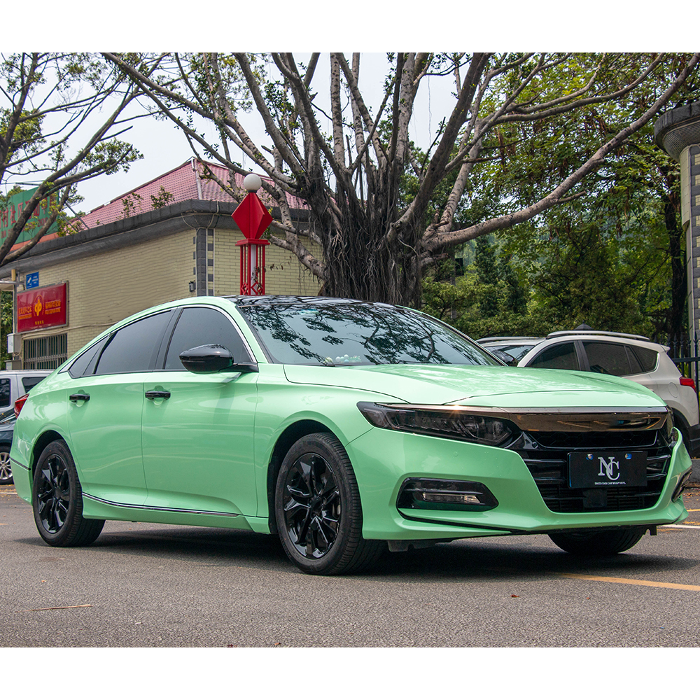 Hazy greenWrap For Car