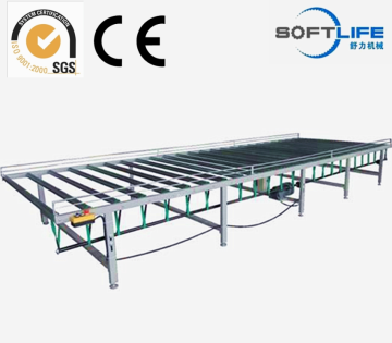Electric stainless steel roller conveyor