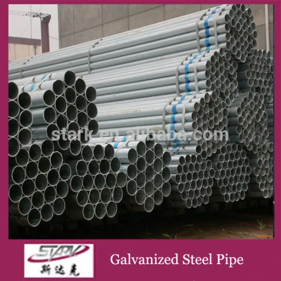Hot sale greenhouse 34mm hot dipped galvanized steel pipe