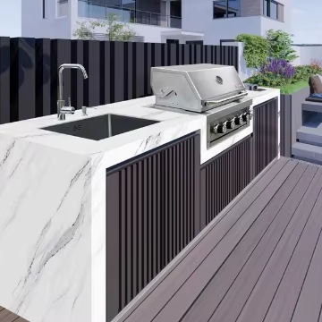 Stainless Steel Outdoor Kitchen Worktop 304 Gas Grill