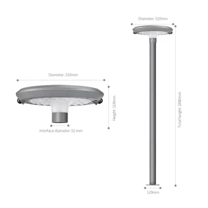 Yunduo Solar Lights for Front Yard, Garage, Garden, and Outdoor Use