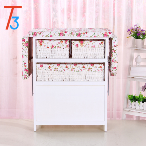 China Adjustable Wooden Mounted Cabinet with folding Ironing Board Supplier