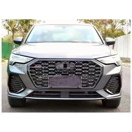 RSQ3 Front Bumper with Grill for Audi Q3/SQ3/RSQ3 2020-2023 Body Kit