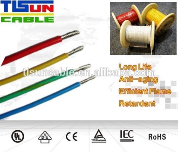 high temperature AWG10-24 UL1015 wire cable