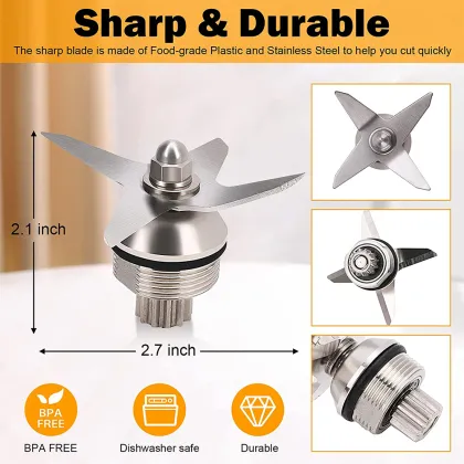 Stainless Steel Mixer Blender Blade Spare Parts for Vitamix Blender