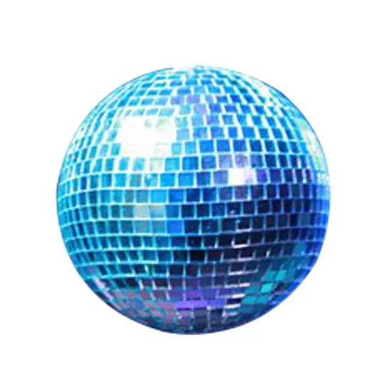 Outdoor Disco Mirror Ball with LED Lighting for Christmas