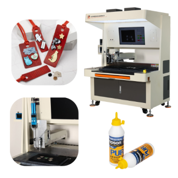 Hệ thống phân phối nhựa PU để sản xuất ghim cài ve áo