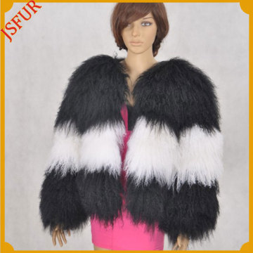 Hot Sale In China Genuine Mongolian Fur Women Coat