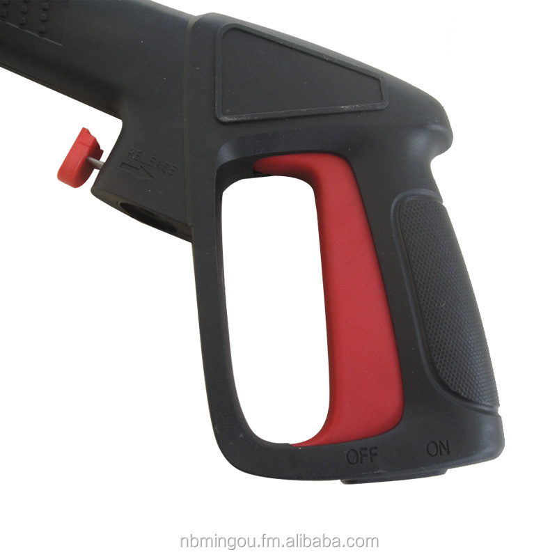 pistola de pulverização de pressão plástica de alta qualidade com adaptador de conexão rápida