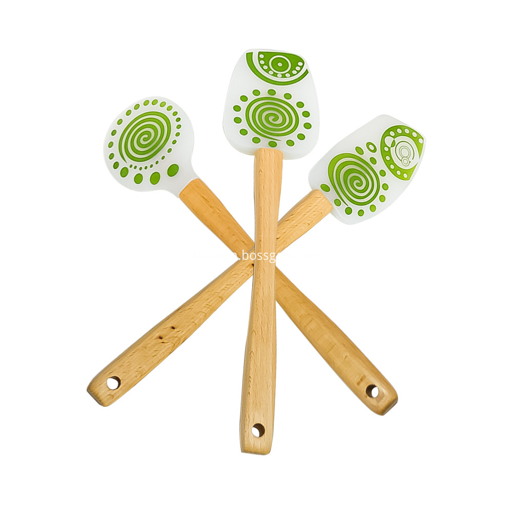 Silicone Cake Spatula Set