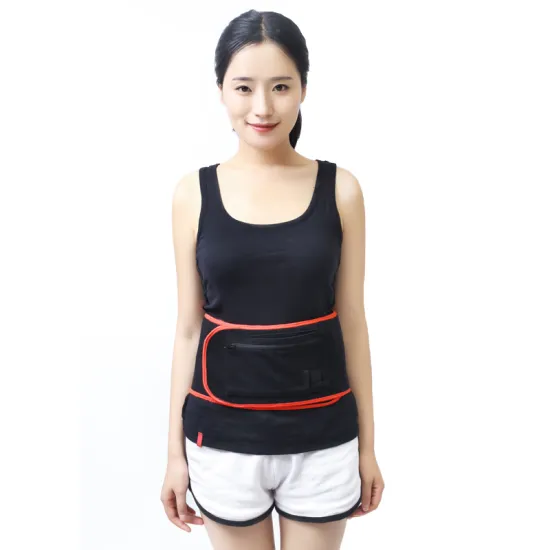 Far infrared electric back heating therapy pad