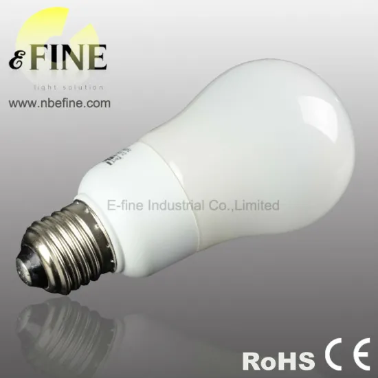 CFL bulb A60 globe lamp A19 shape 11W E27 pear 2700K