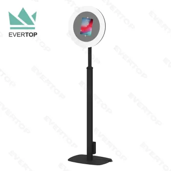 PBF01 Photo Booth System for iPad Air/Pro - Portable Floor Photo Booth with LED Ring Light