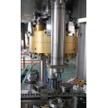 Aluminum can tin can filling and seaming machine for beverage filling and seaming