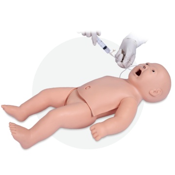 Pediatric sputum suction & gastric lavage model