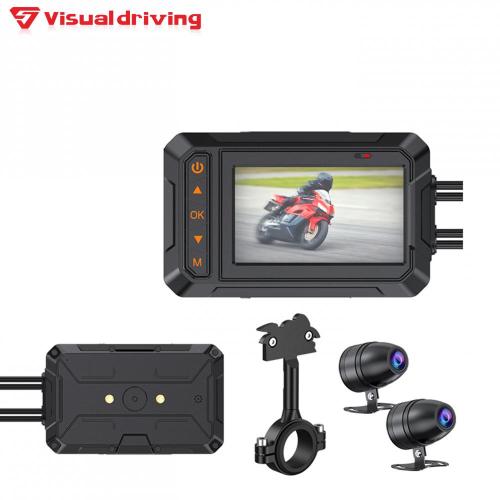 Dual motorcycle dash cam