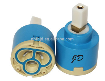 40 mm Double Seal Faucet Ceramic Disc Cartridge Brass Stem
