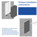 Stainless Steel 304 Retangular Rustproof Shower Niche