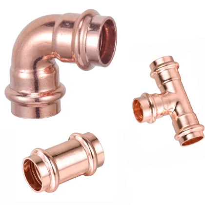 Viega Press Fittings and Brass Compression Fittings Pictures