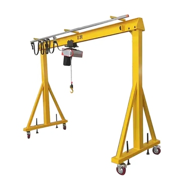 Hot Sale 2024: Single Girder Portable Mini Mobile Gantry Cranes - 1 to 5 Ton Capacities