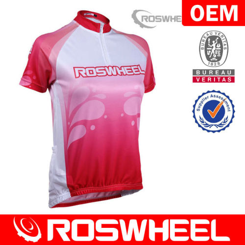 OEM cycling jersey women short sleeve jersey